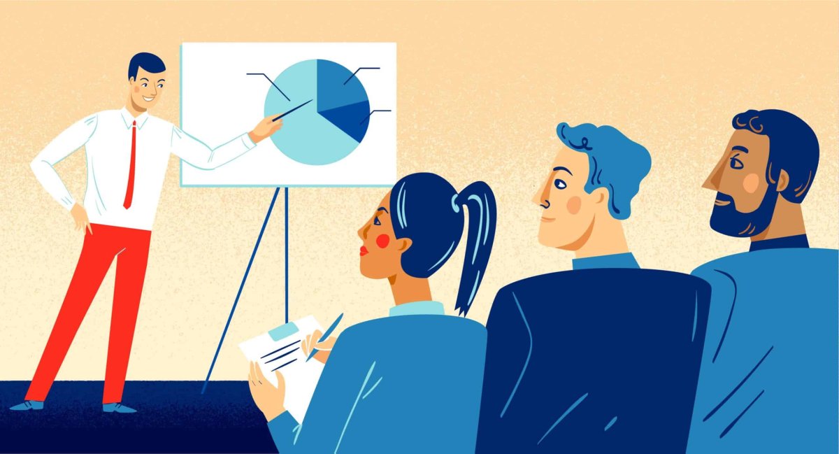 Оратор иллюстрация