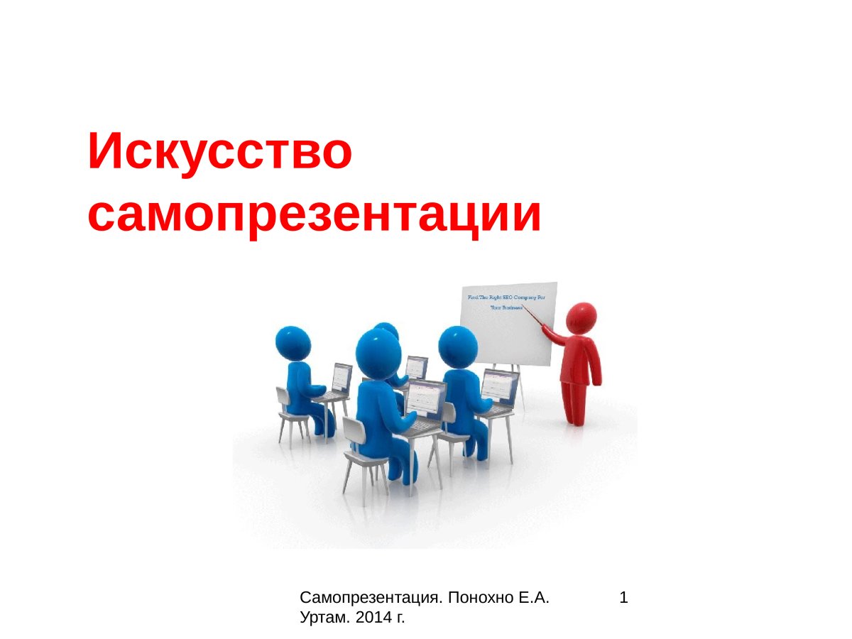 Эффективная самопрезентация