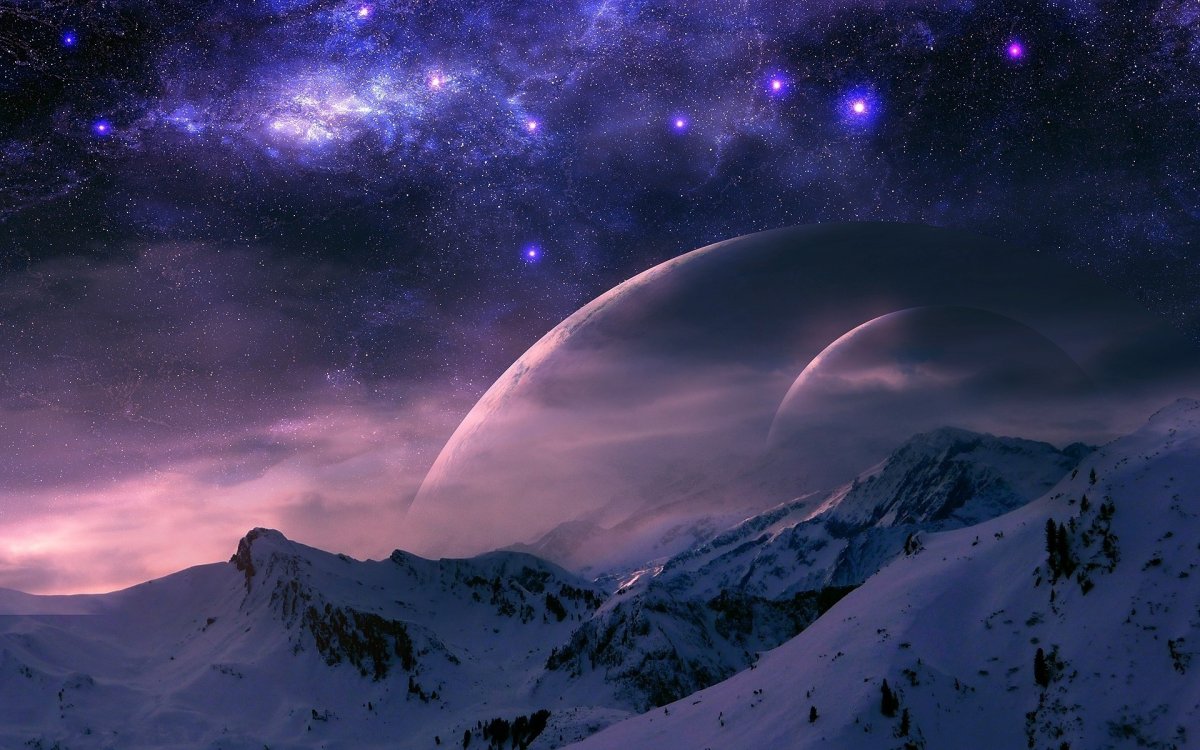 Космический пейзаж