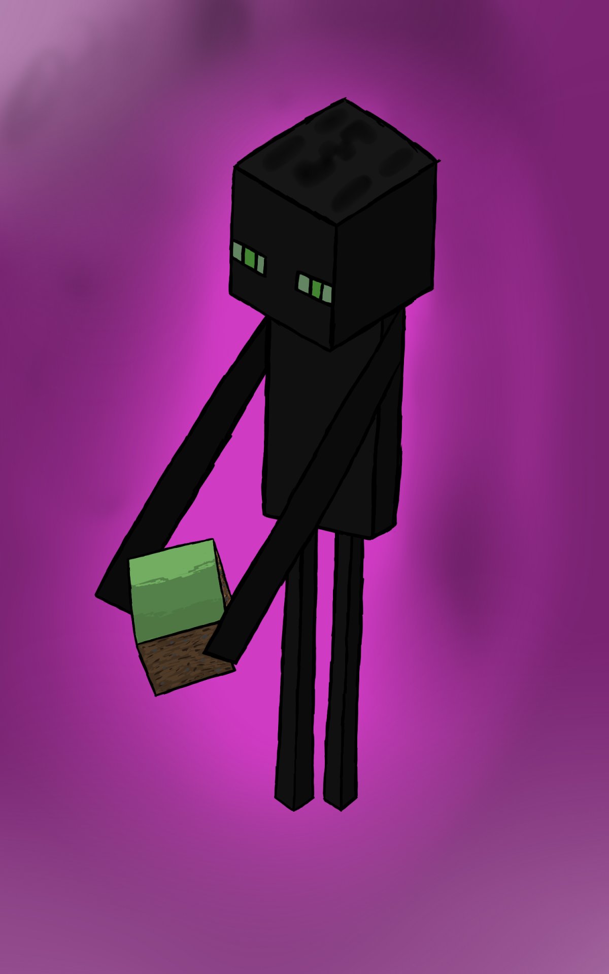 Майнкрафт герои ЭНДЕРМЕН