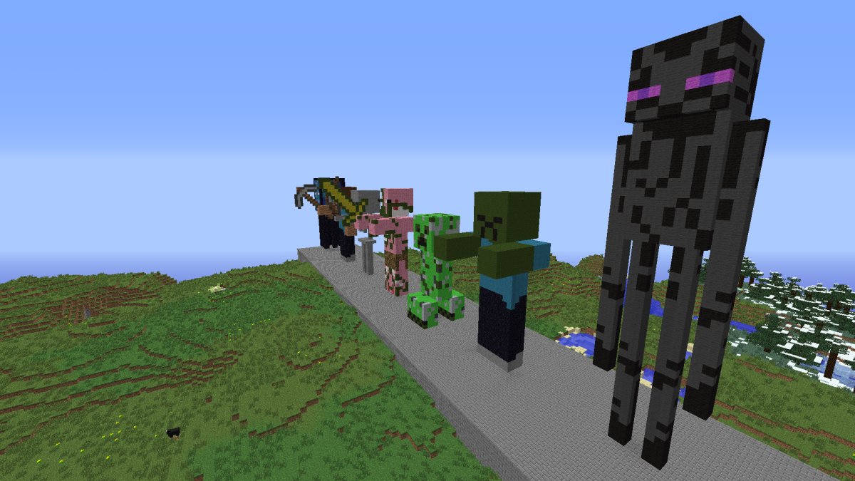 ЭНДЕРМЕН майнкрафт
