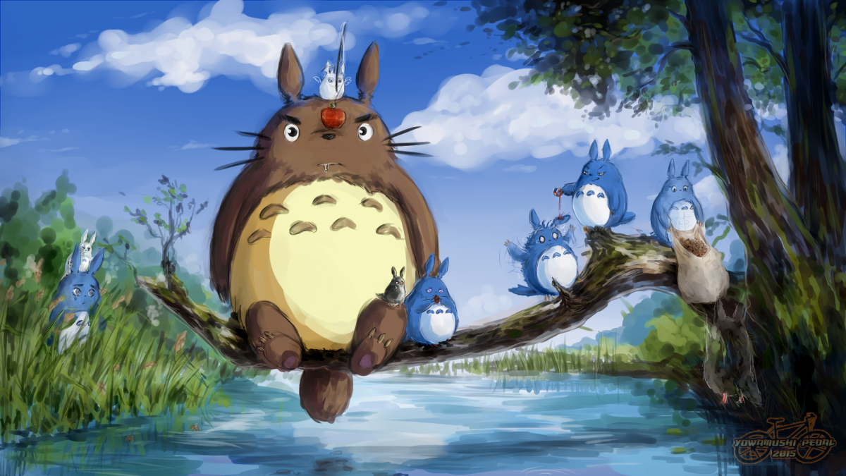 Аниме сосед Тоторо