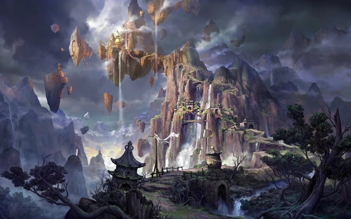 Фантастические пейзажи