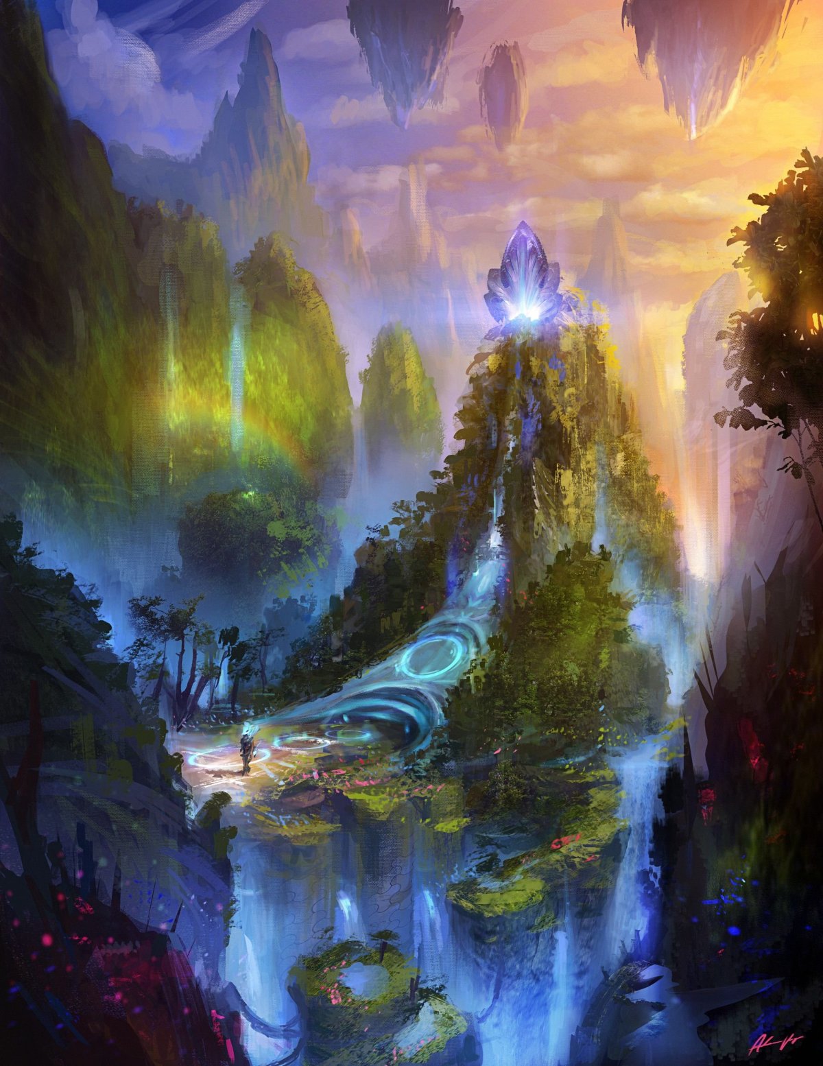 Фантастические пейзажи