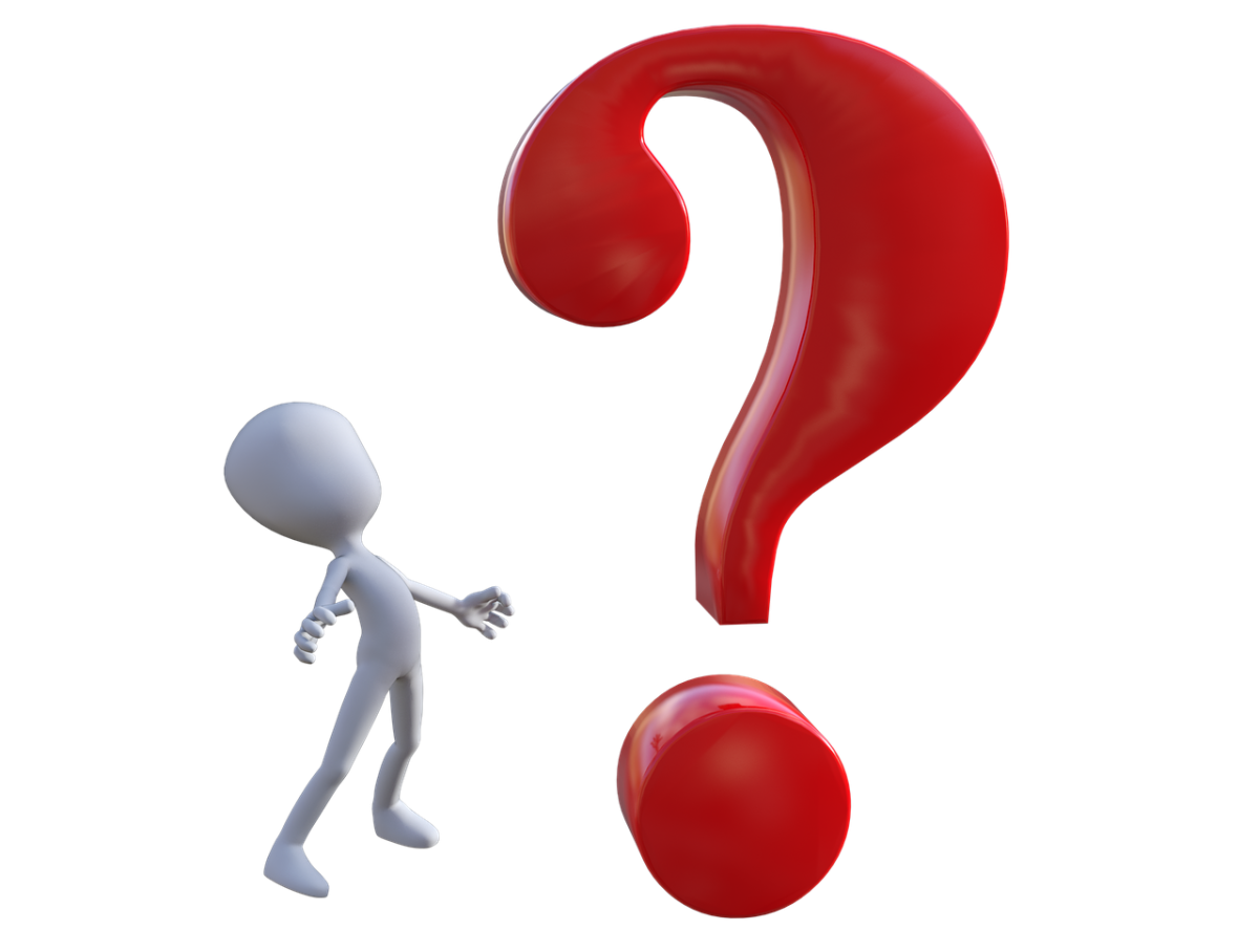 Вопрос без фона