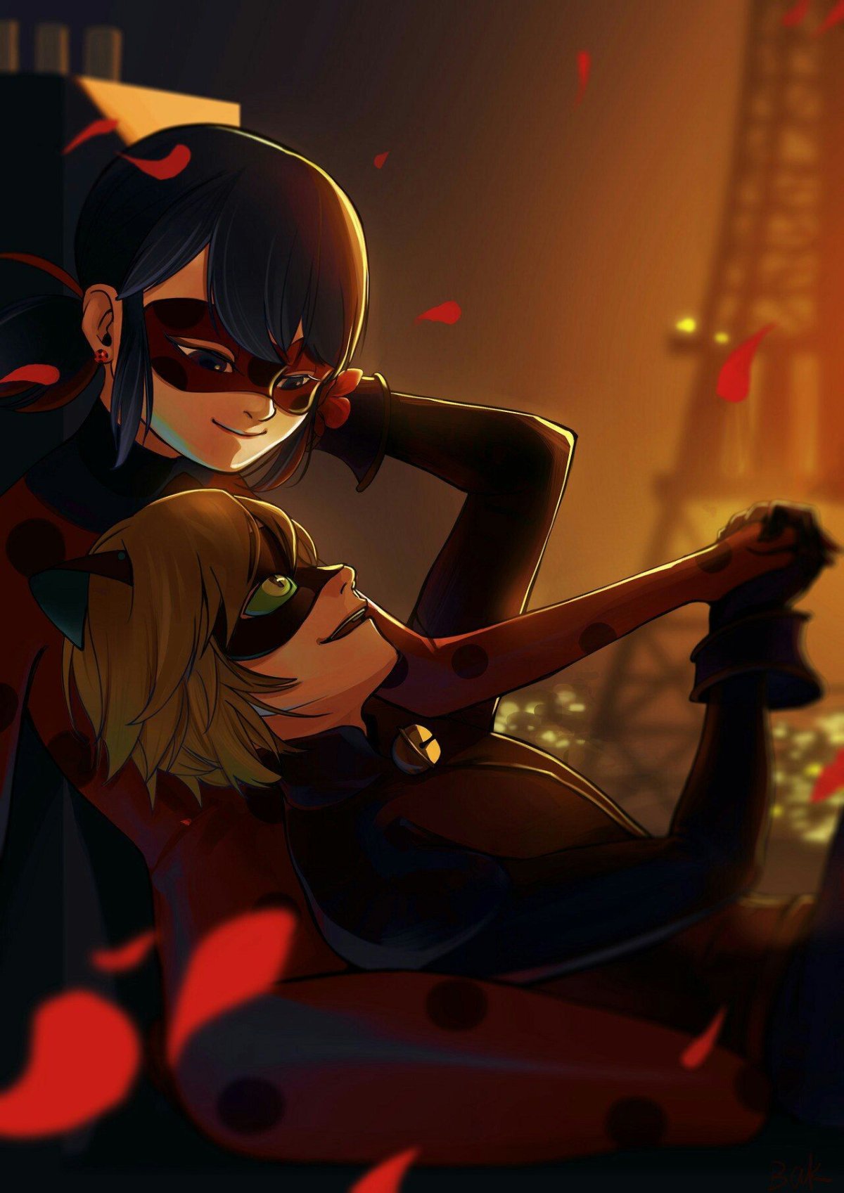 Леди баг и кот Нуар