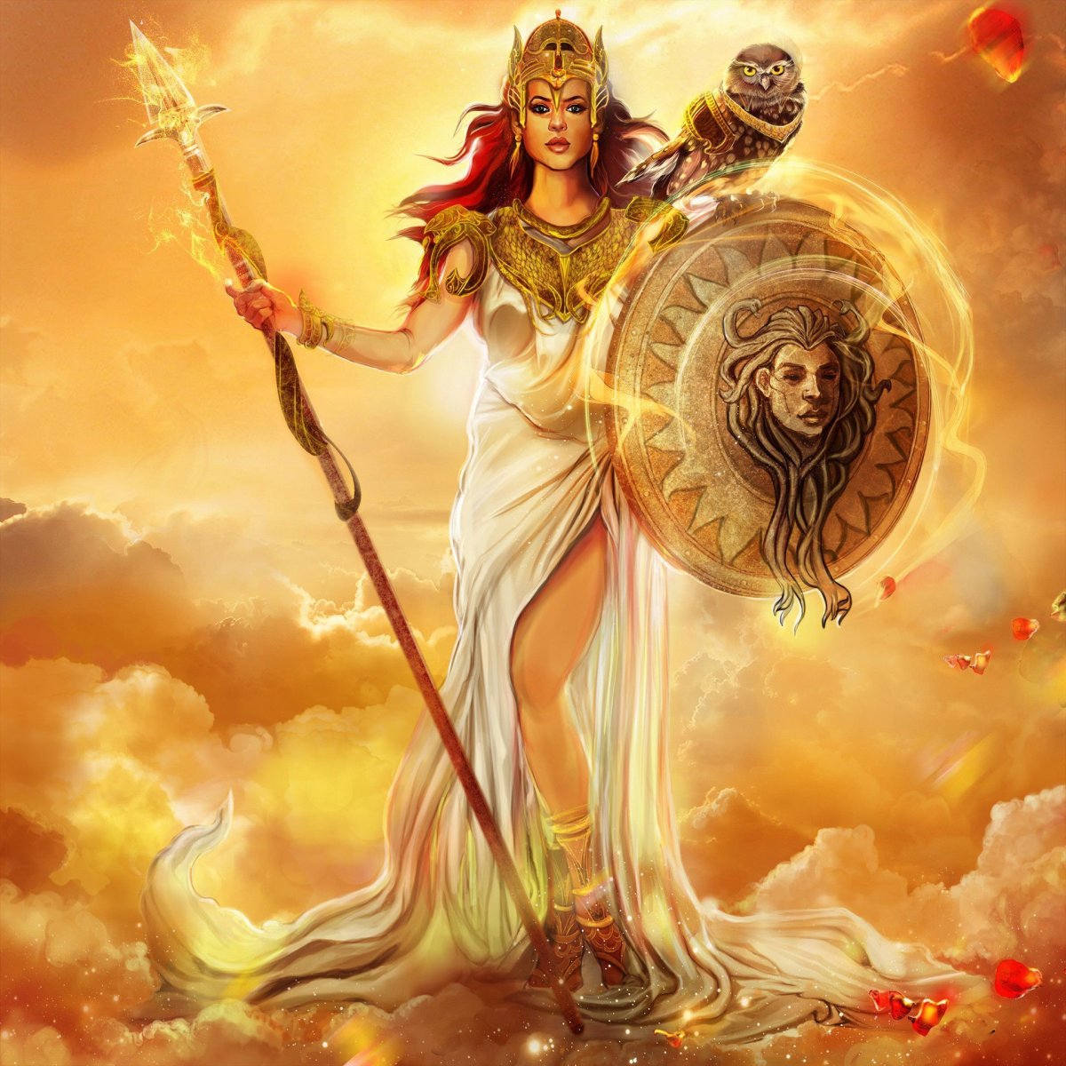 Богиня афина картинки