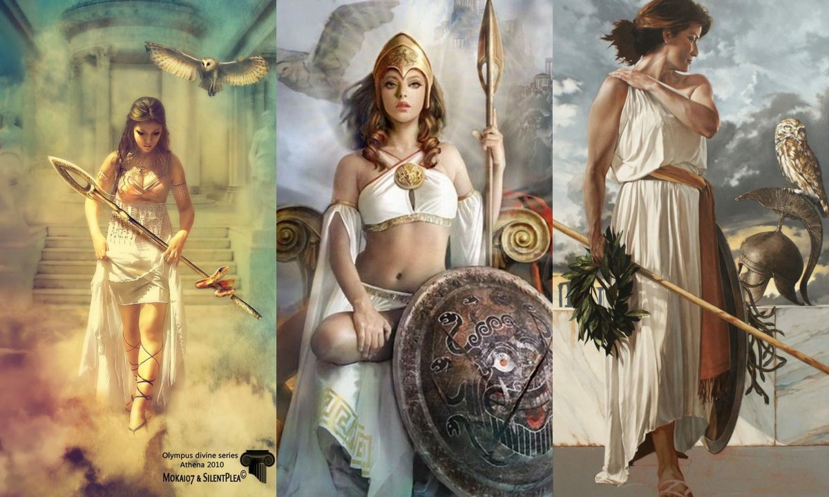 Афина богиня воительница