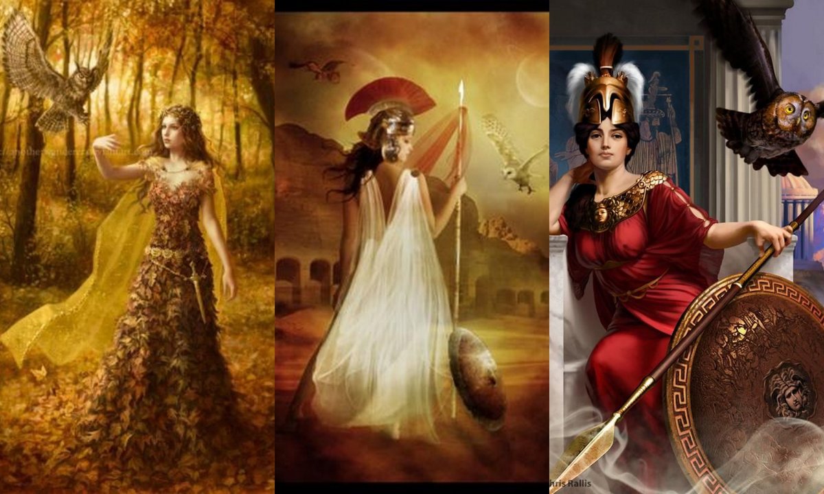 Афина Паллада статуя