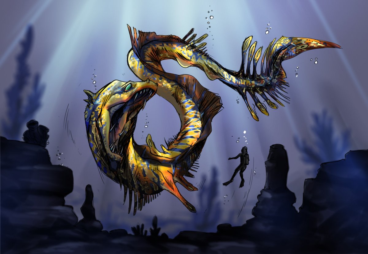 Левиафан монстр