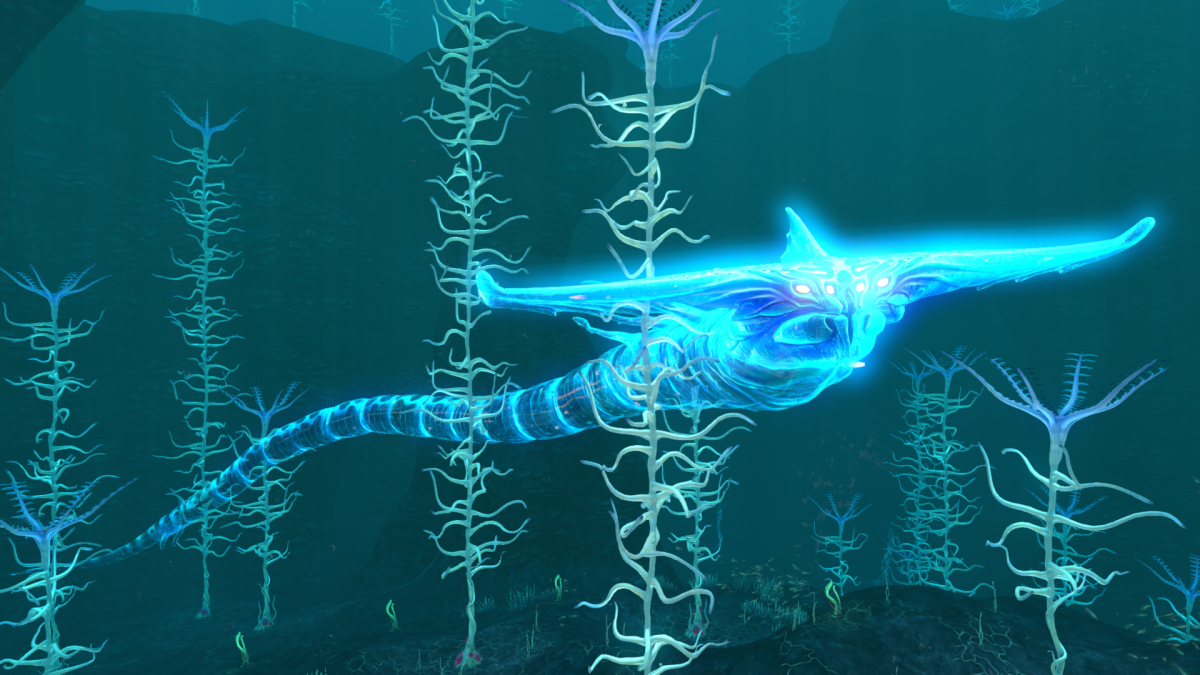 Сабнатика морской дракон Левиафан