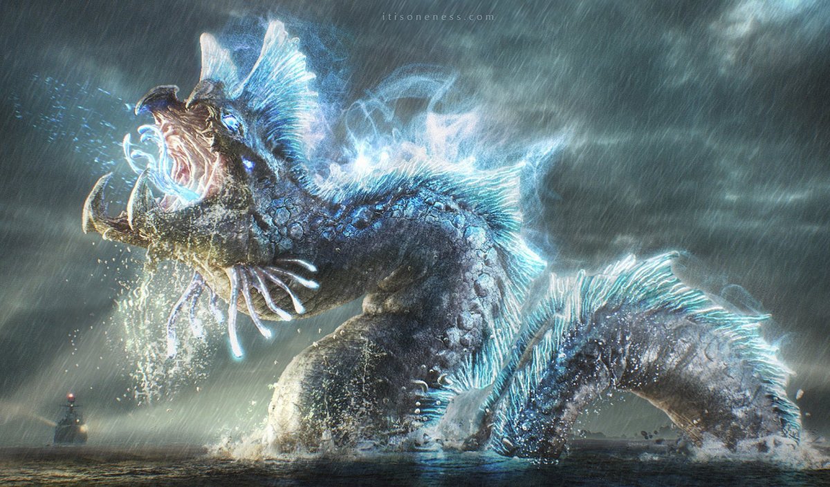 Субнаутика морской дракон Левиафан