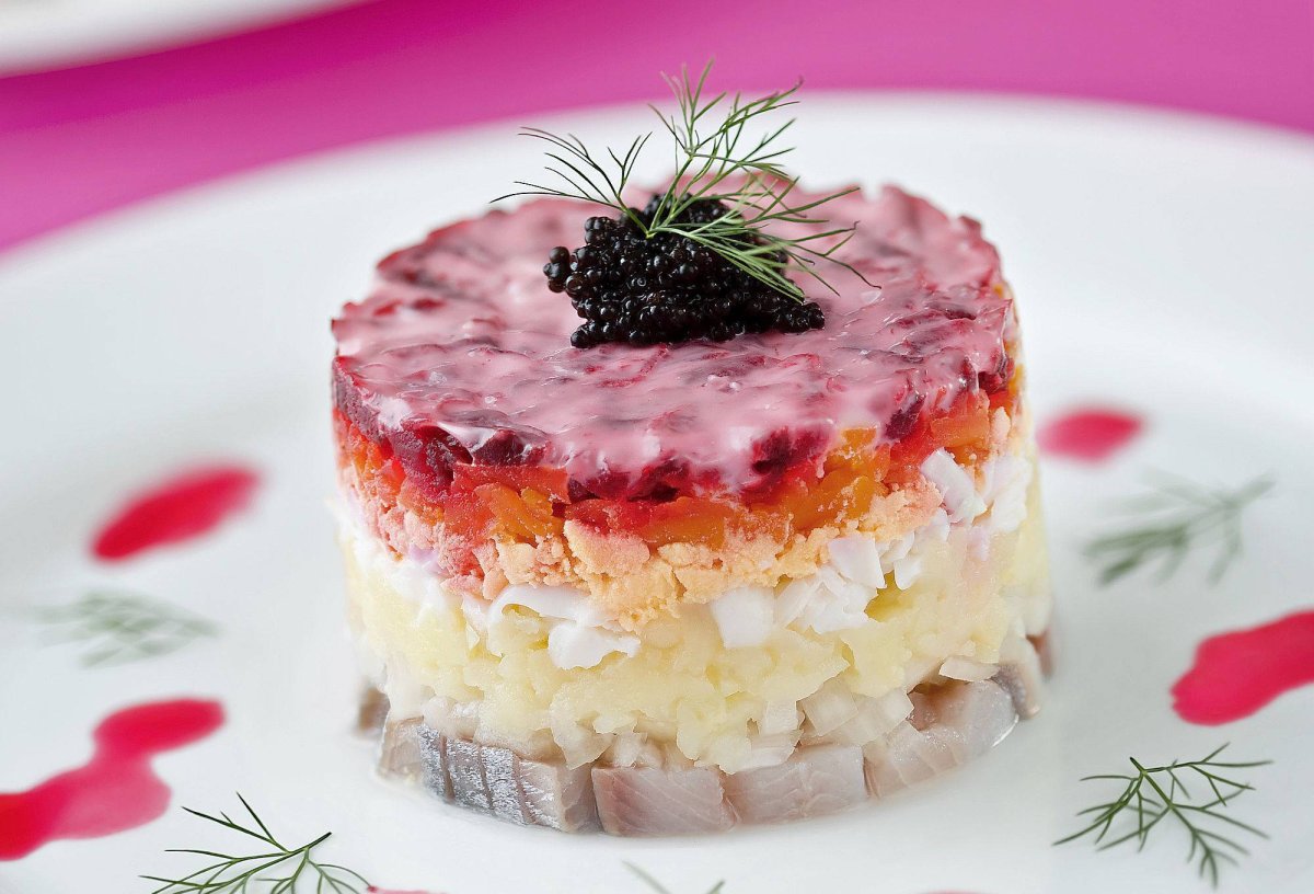 Сельдь "сельдь под шубой".