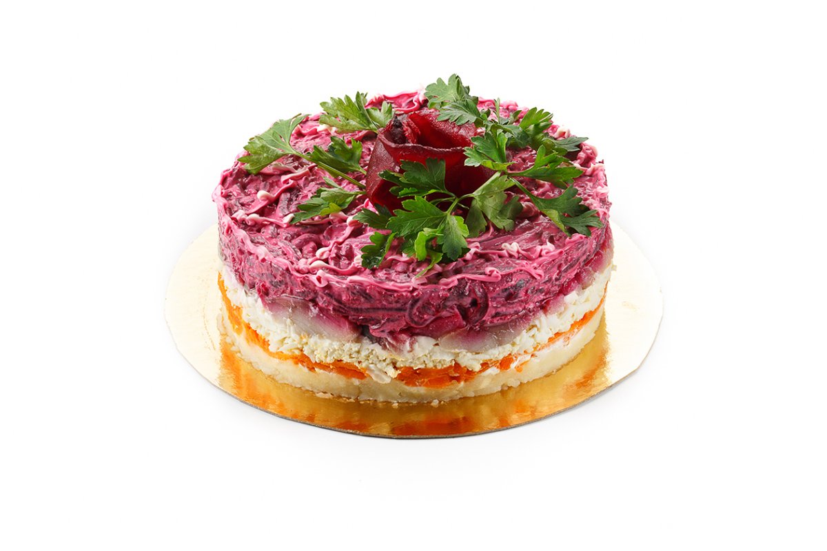 Сельдь под шубой по норвежски