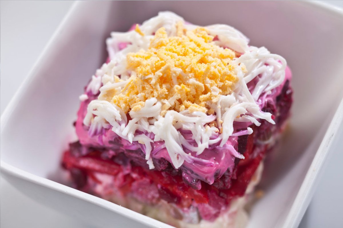 Салат «сельдь под шубой» 400гр