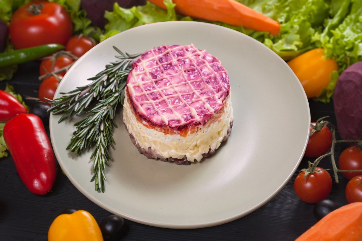 Салат «сельдь под шубой» 400гр