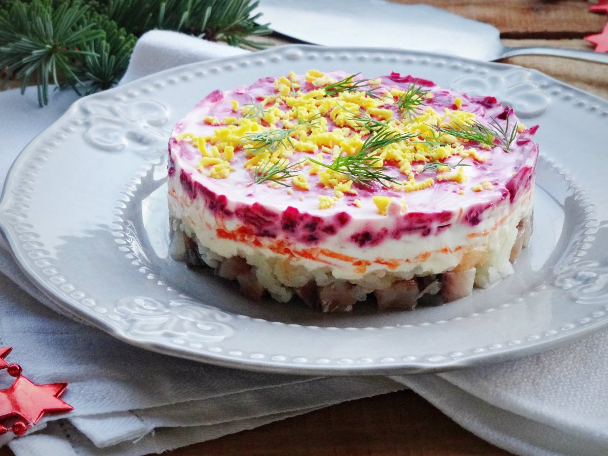 Салат «сельдь под шубой» 400гр