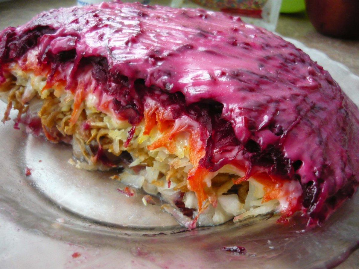 Сельдь "сельдь под шубой".