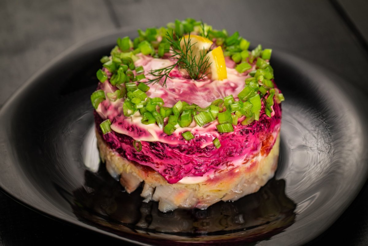 Салат сельдь под шубой