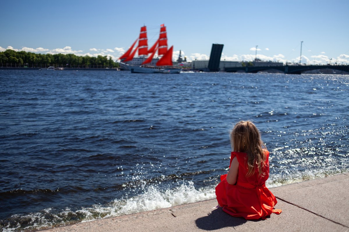 Картина Алые паруса и Ассоль