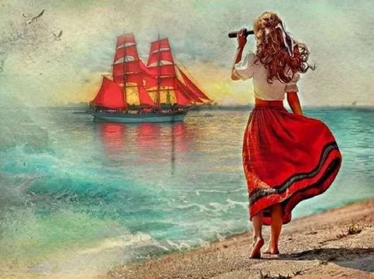 Фотосессия Ассоль Алые паруса