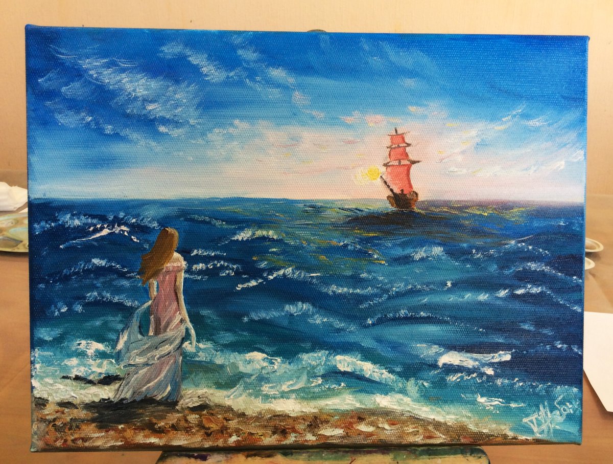 Буктрейлер по книге Алые паруса