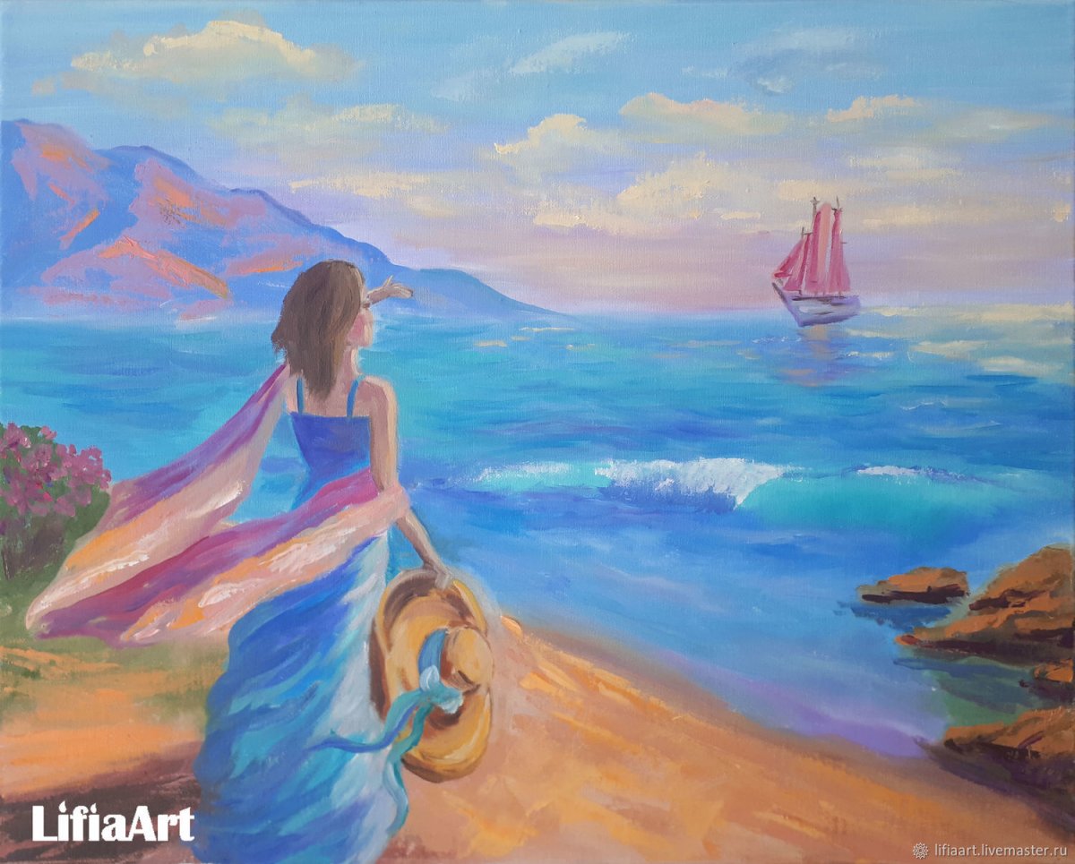 Грин Алые паруса иллюстрации к повести