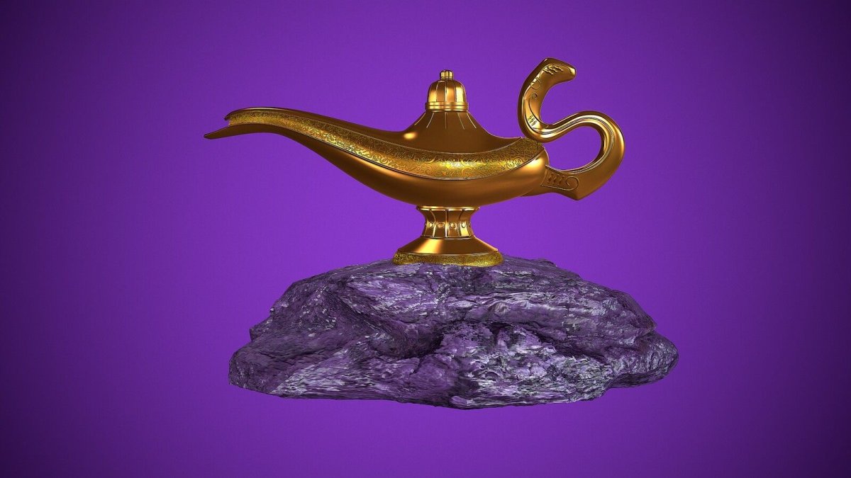 Аладдин и Волшебная лампа Джин