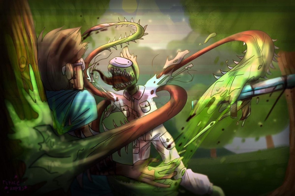 Дрим XD И Джордж арт