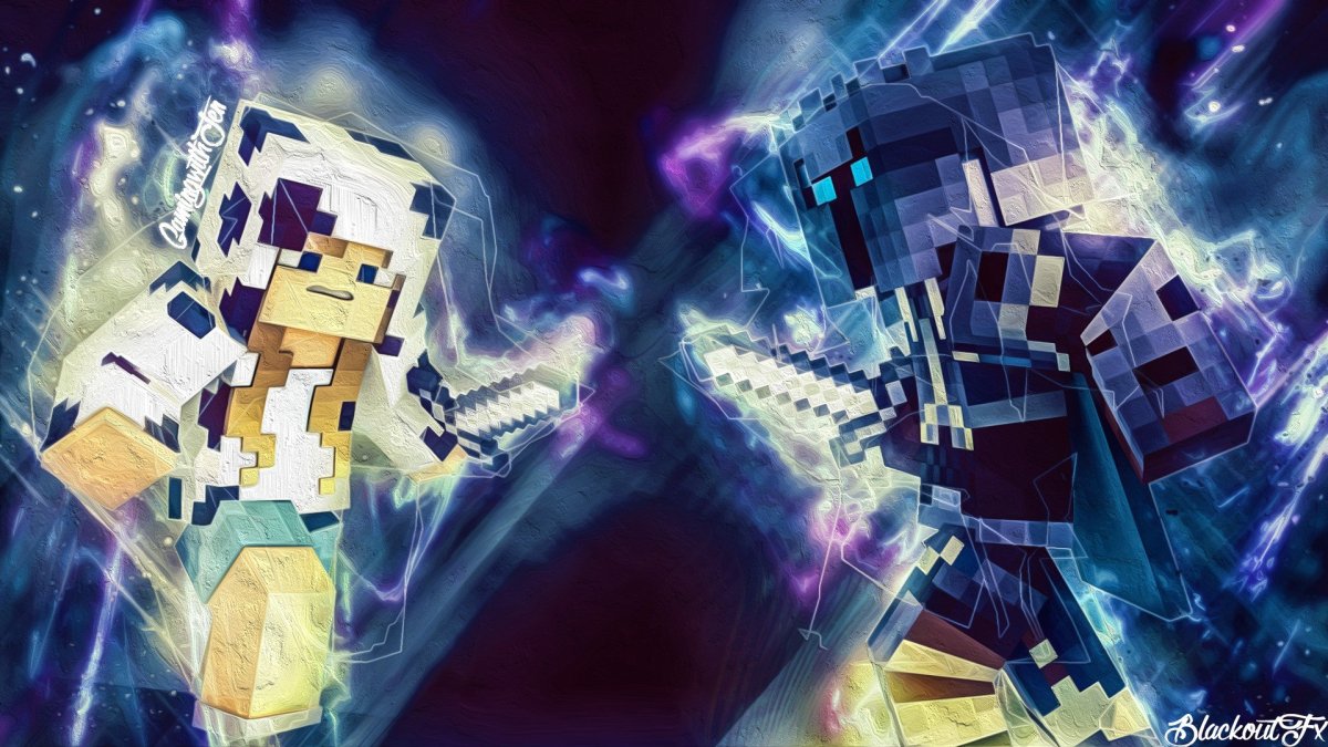 Обои в стиле МАЙНКРАФТА