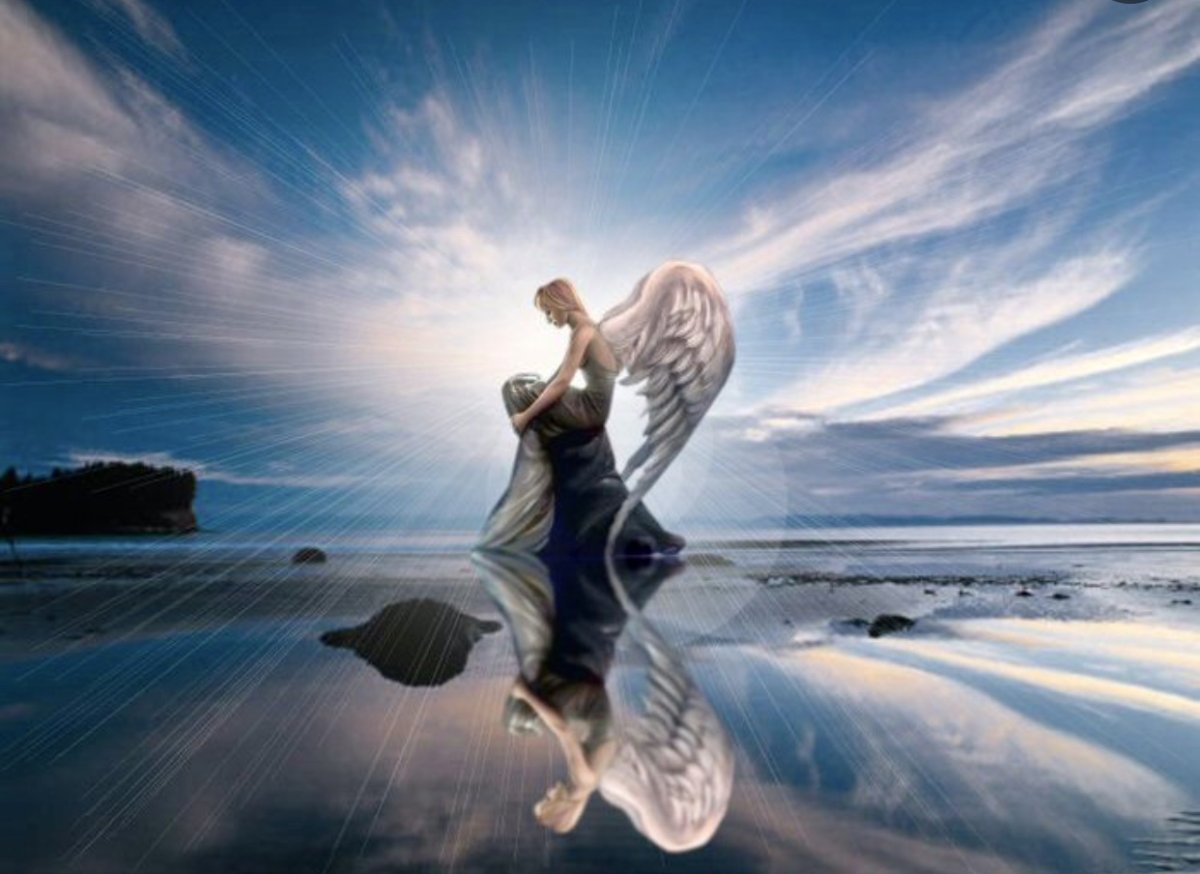 Девушка летает