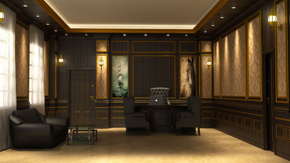 Отделка кабинета руководителя