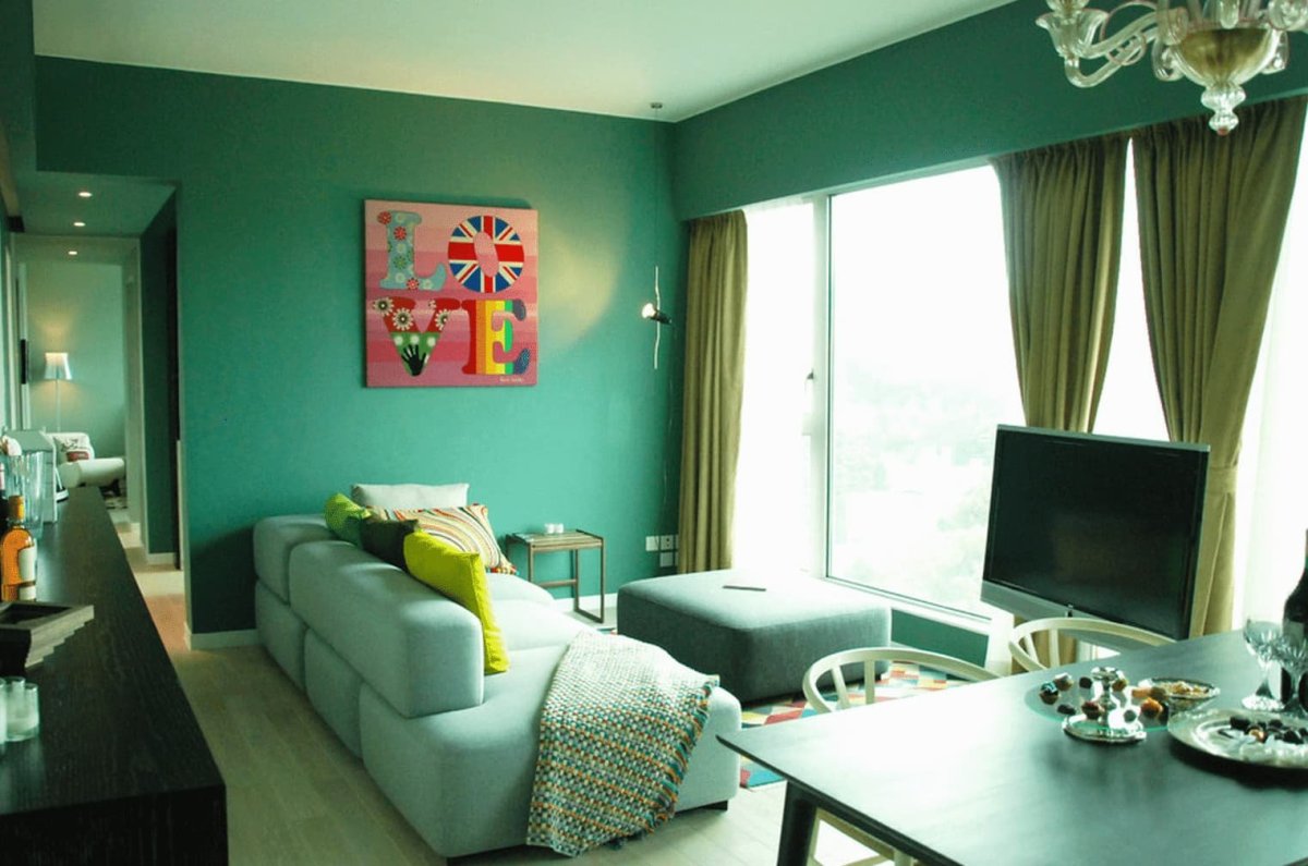 Красный интерьер