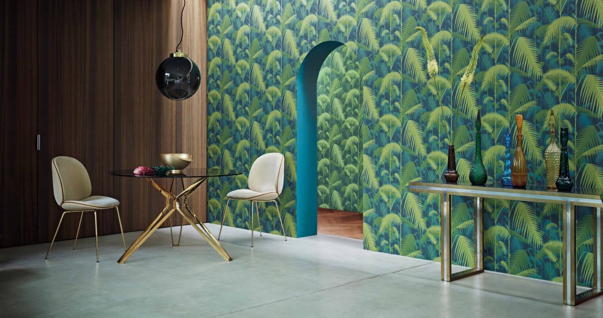 Спальня в тропическом стиле