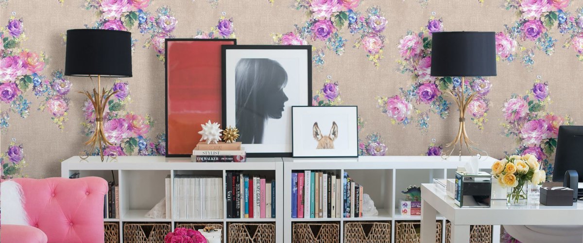 Обои Виктория Стенова Валлковерингс в интерьере