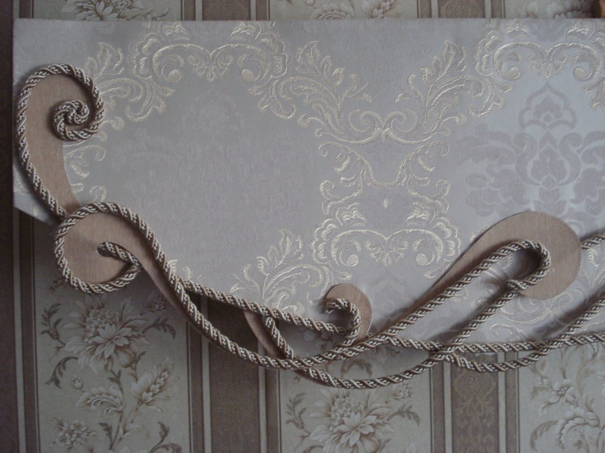 Декор шнуром в интерьере