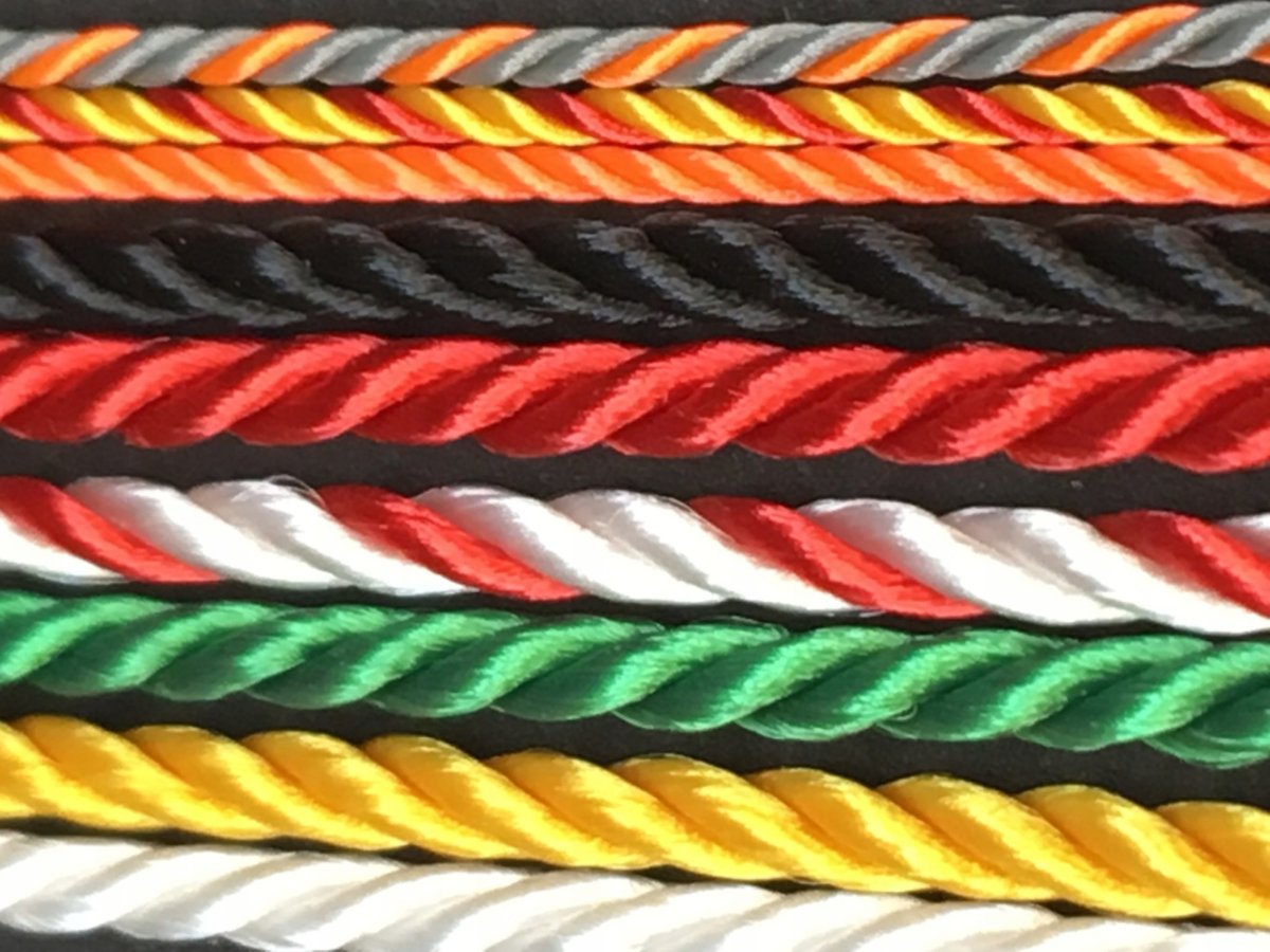 Шнур витой 8мм 0371-6210 (упаковка 50 метров) бежевый