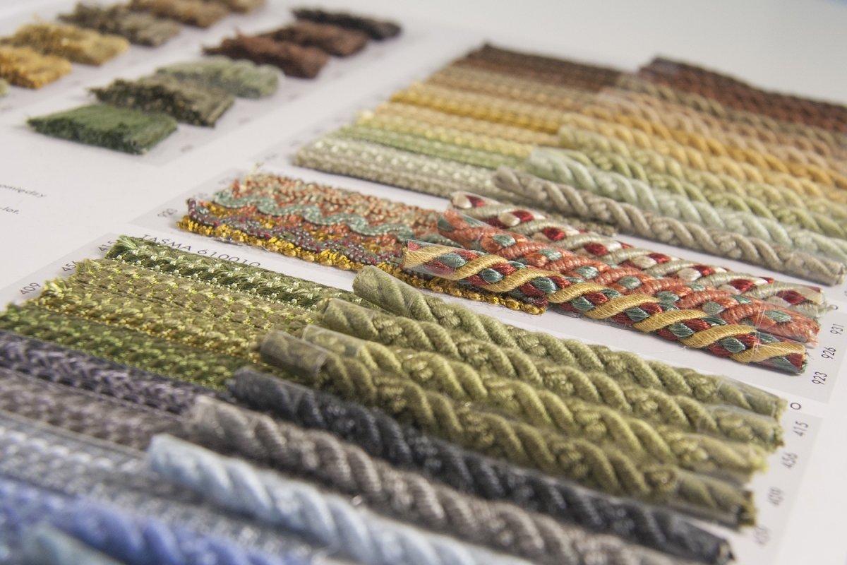 Ажурный шнур для штор