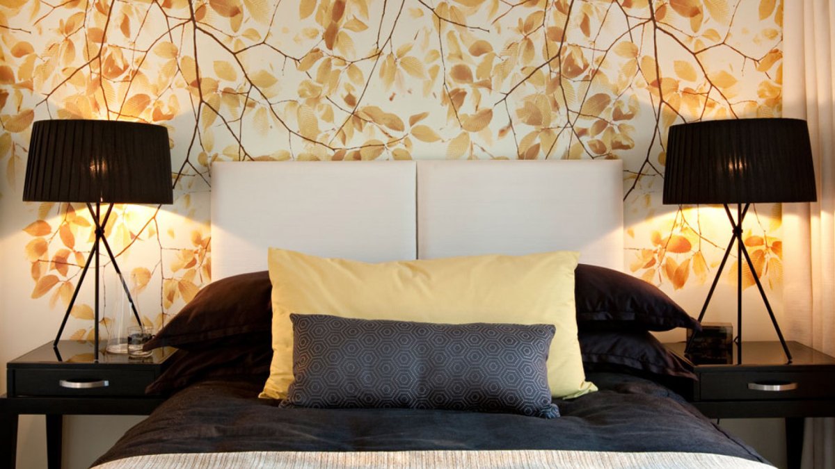 Фотообои в спальню