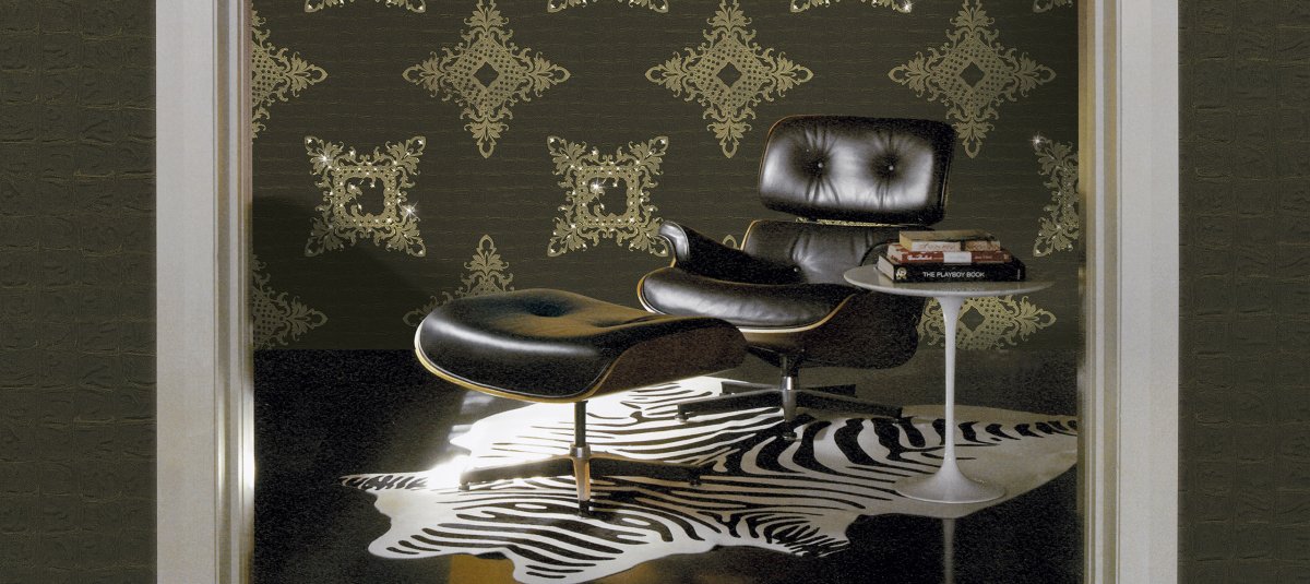 Обои Cavalli в интерьере