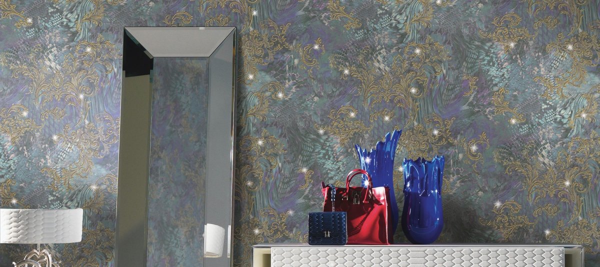 Обои Roberto Cavalli в интерьере