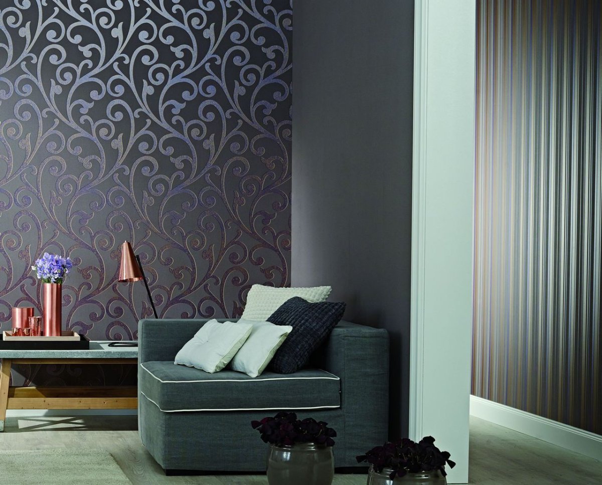Обои Marburg ornamental Home XXL В интерьере