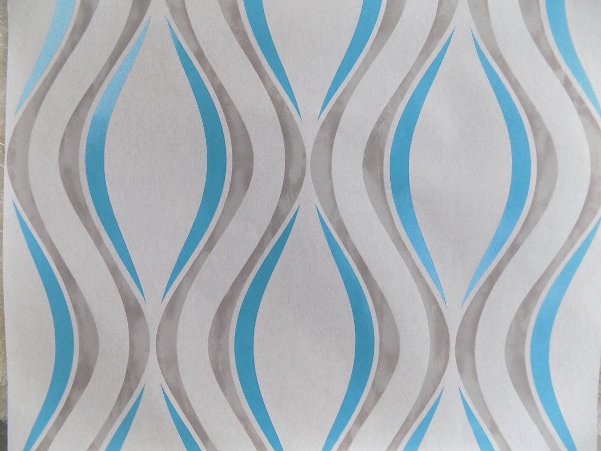 Обои серые волны