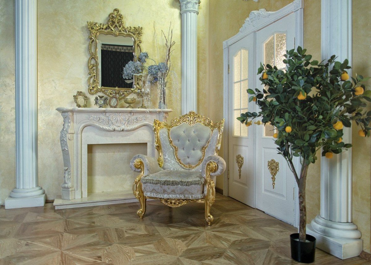 Дворец Фонтенбло Тронный зал