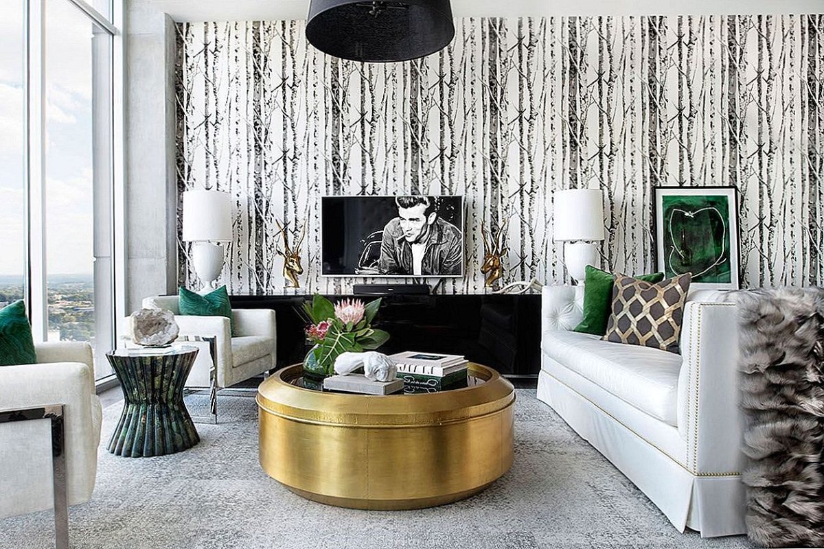 Стильные фотообои на стену