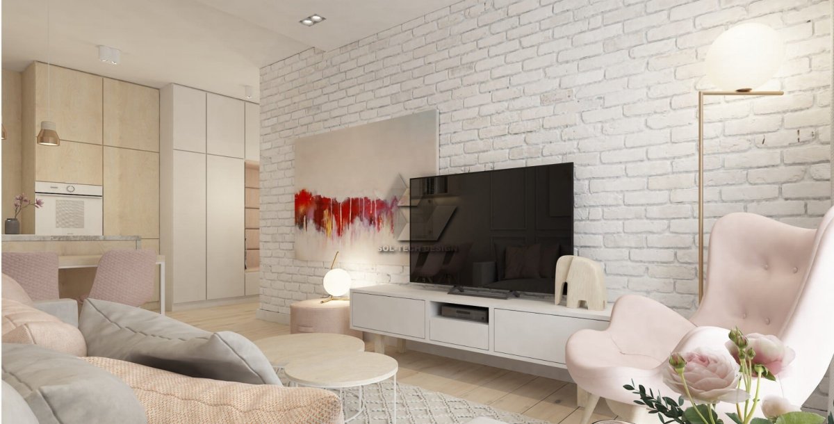 Стены в скандинавском стиле