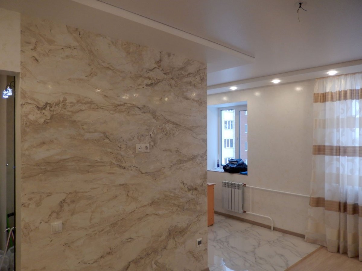 Венецианская шпаклевка под мрамор