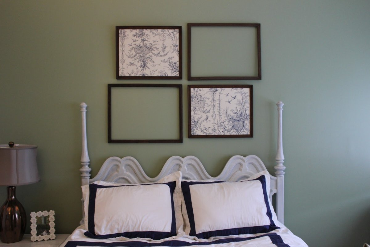 Картины из остатков обоев