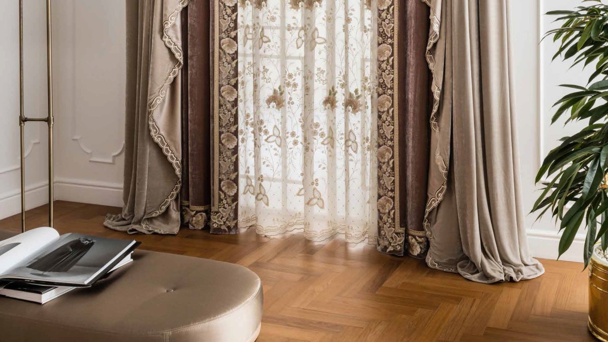 Шторы в интерьере