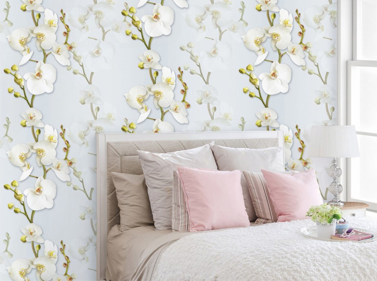 Корейские обои для стен в интерьере